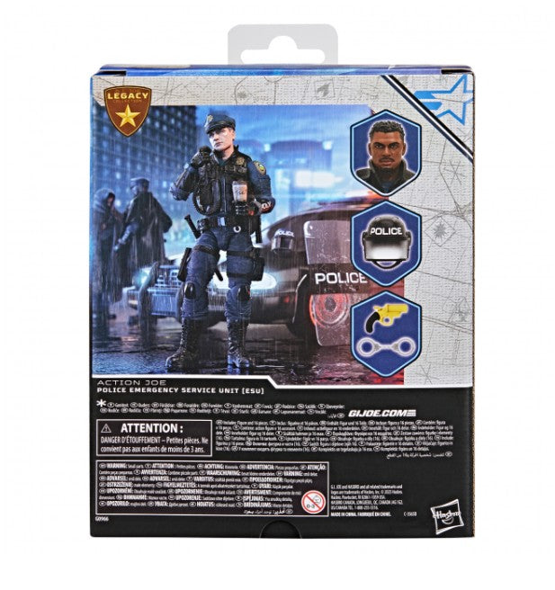 G.I. Joe Classified Series Legacy Collection: Action Joe — Police Emergency Service Unit (ESU)