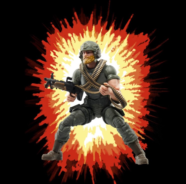 G.I. Joe Classified Series Retro Cardback Craig "Rock 'N Roll" McConnel 6-Inch Action Figure