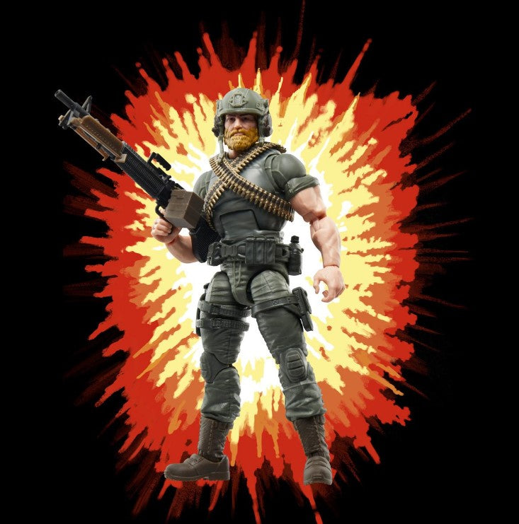 G.I. Joe Classified Series Retro Cardback Craig "Rock 'N Roll" McConnel 6-Inch Action Figure