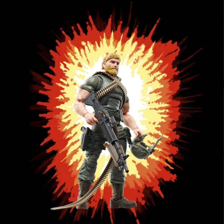 G.I. Joe Classified Series Retro Cardback Craig "Rock 'N Roll" McConnel 6-Inch Action Figure