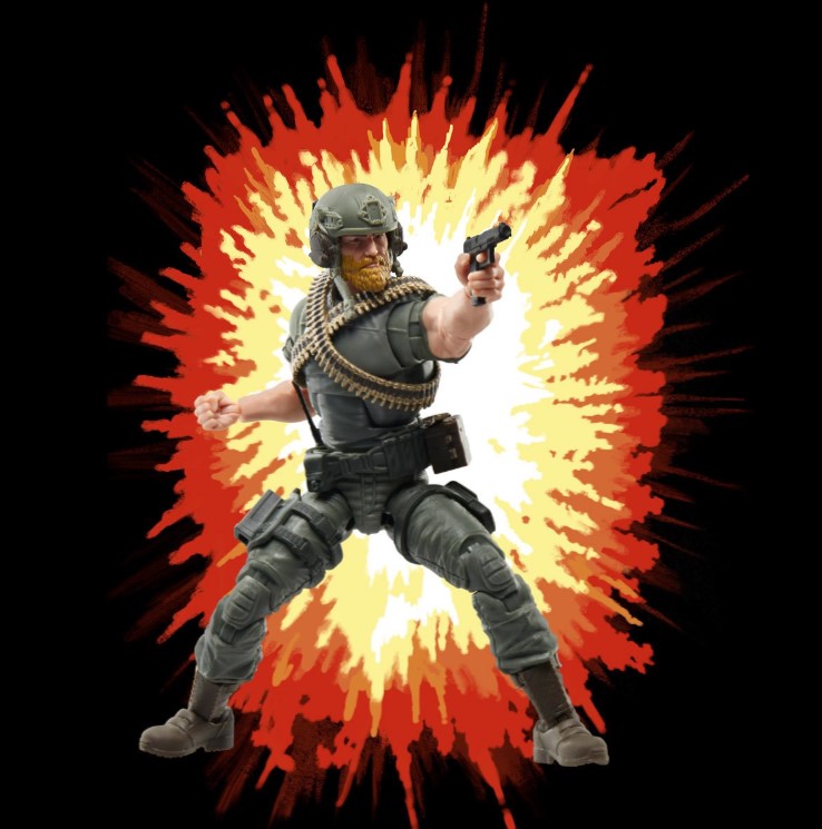 G.I. Joe Classified Series Retro Cardback Craig "Rock 'N Roll" McConnel 6-Inch Action Figure