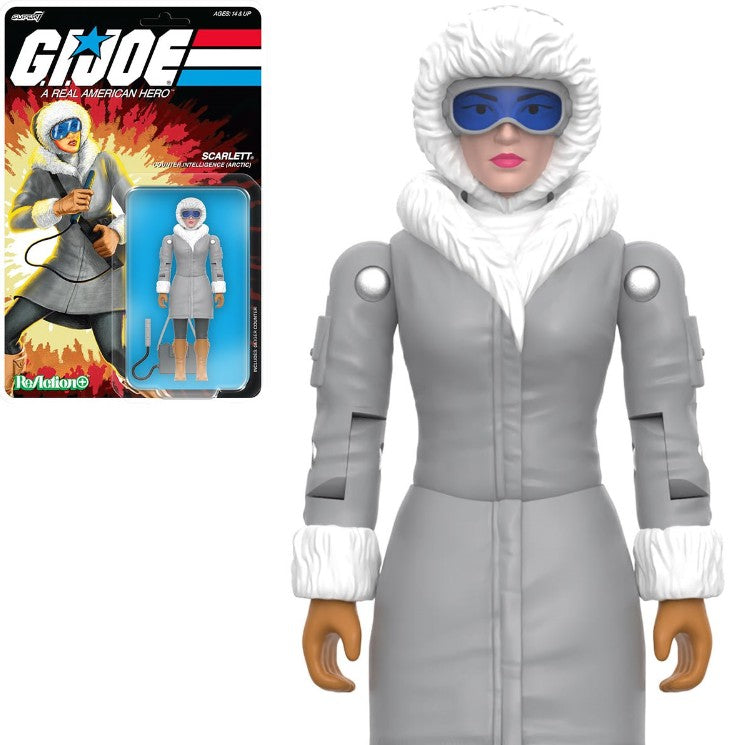 G.I. Joe Arctic Scarlett 3 3/4-Inch O-ring ReAction+ Figure