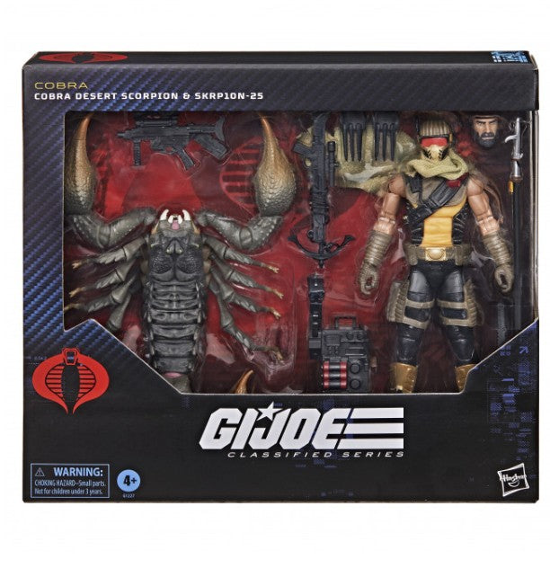 PRE-ORDER for Nov 25 - G.I. Joe Classified Series #180, Cobra Desert Scorpion & SKRP10N-25