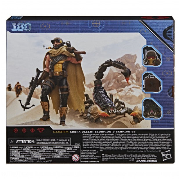 PRE-ORDER for Nov 25 - G.I. Joe Classified Series #180, Cobra Desert Scorpion & SKRP10N-25