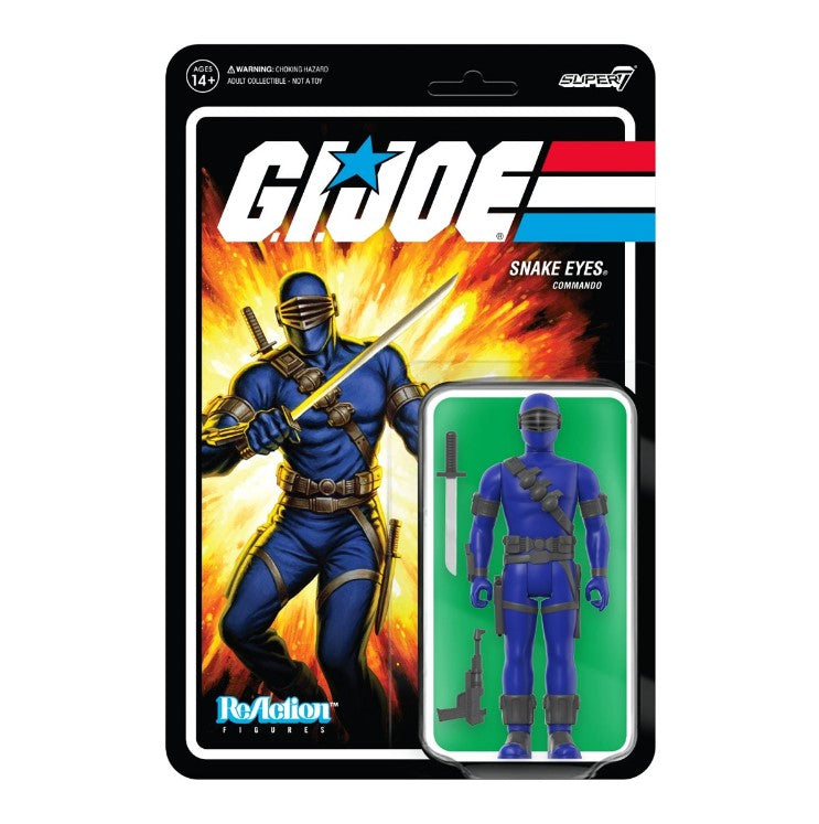 Sale - G.I. Joe snake eyes recolour ReAction Figure