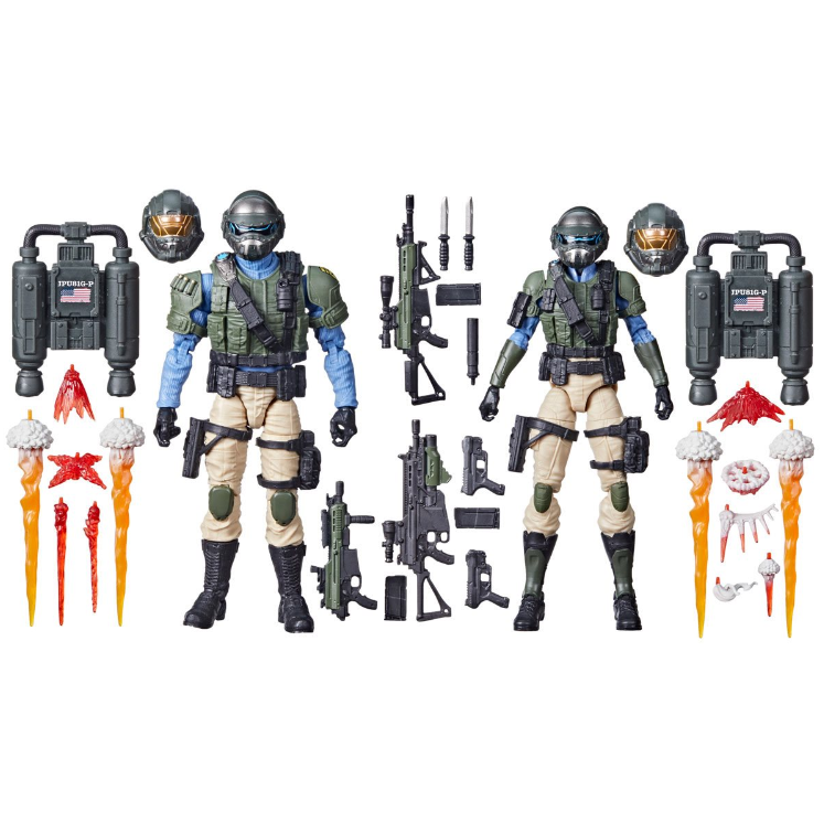 G.I. Joe Classified Series Steel Corps Troopers Figures Set