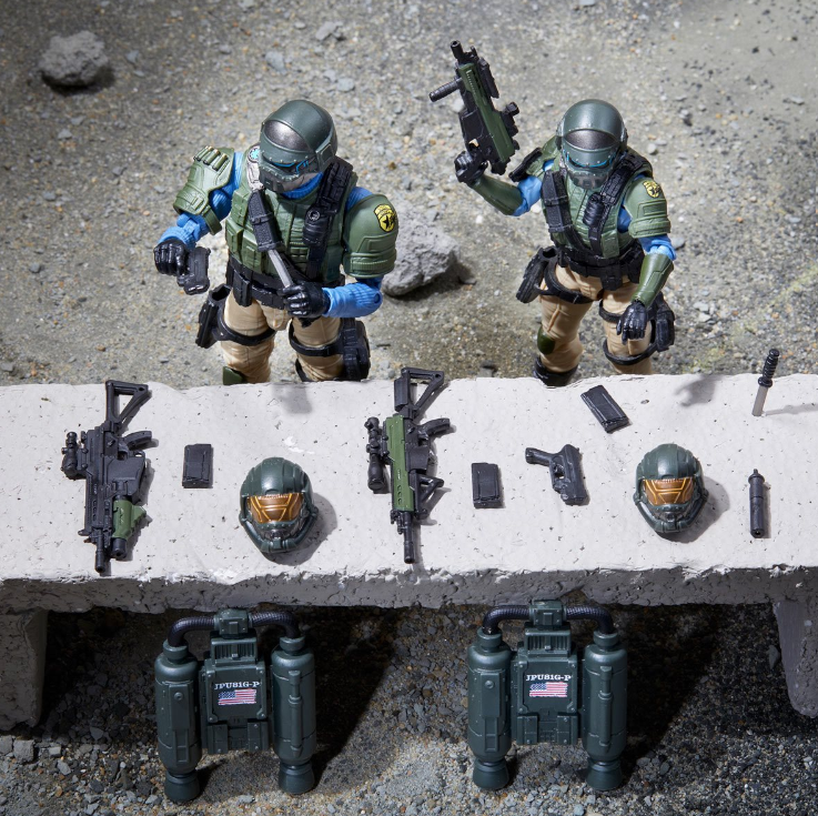 G.I. Joe Classified Series Steel Corps Troopers Figures Set
