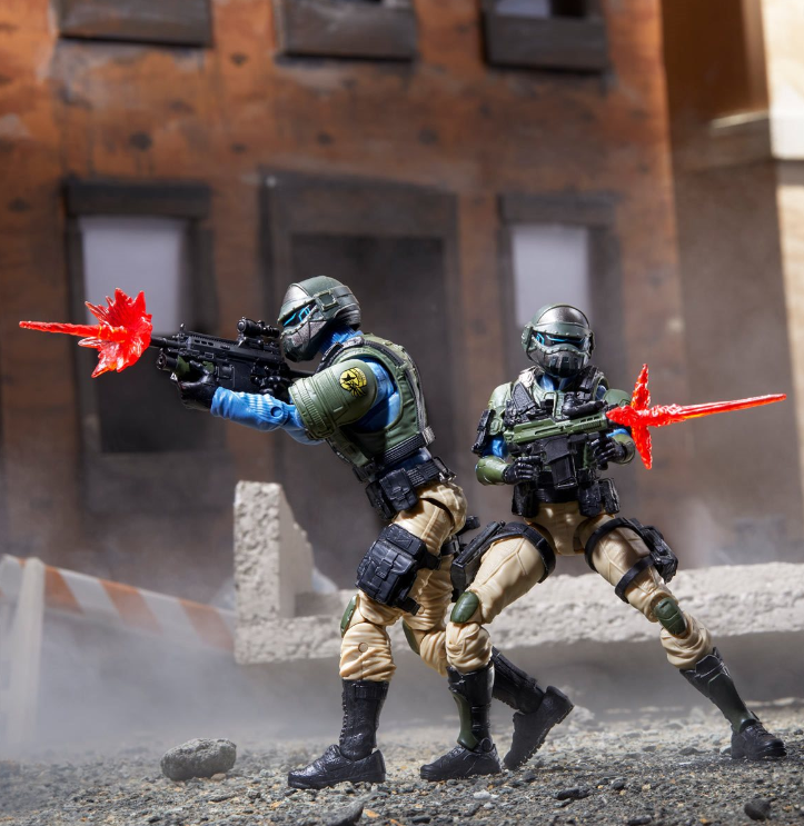 G.I. Joe Classified Series Steel Corps Troopers Figures Set