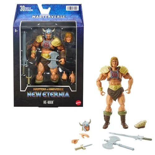 MOTU Masterverse Viking He-Man Action Figure