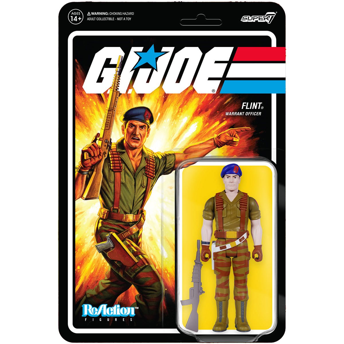 Sale - G.I. Joe Flint ReAction Figure