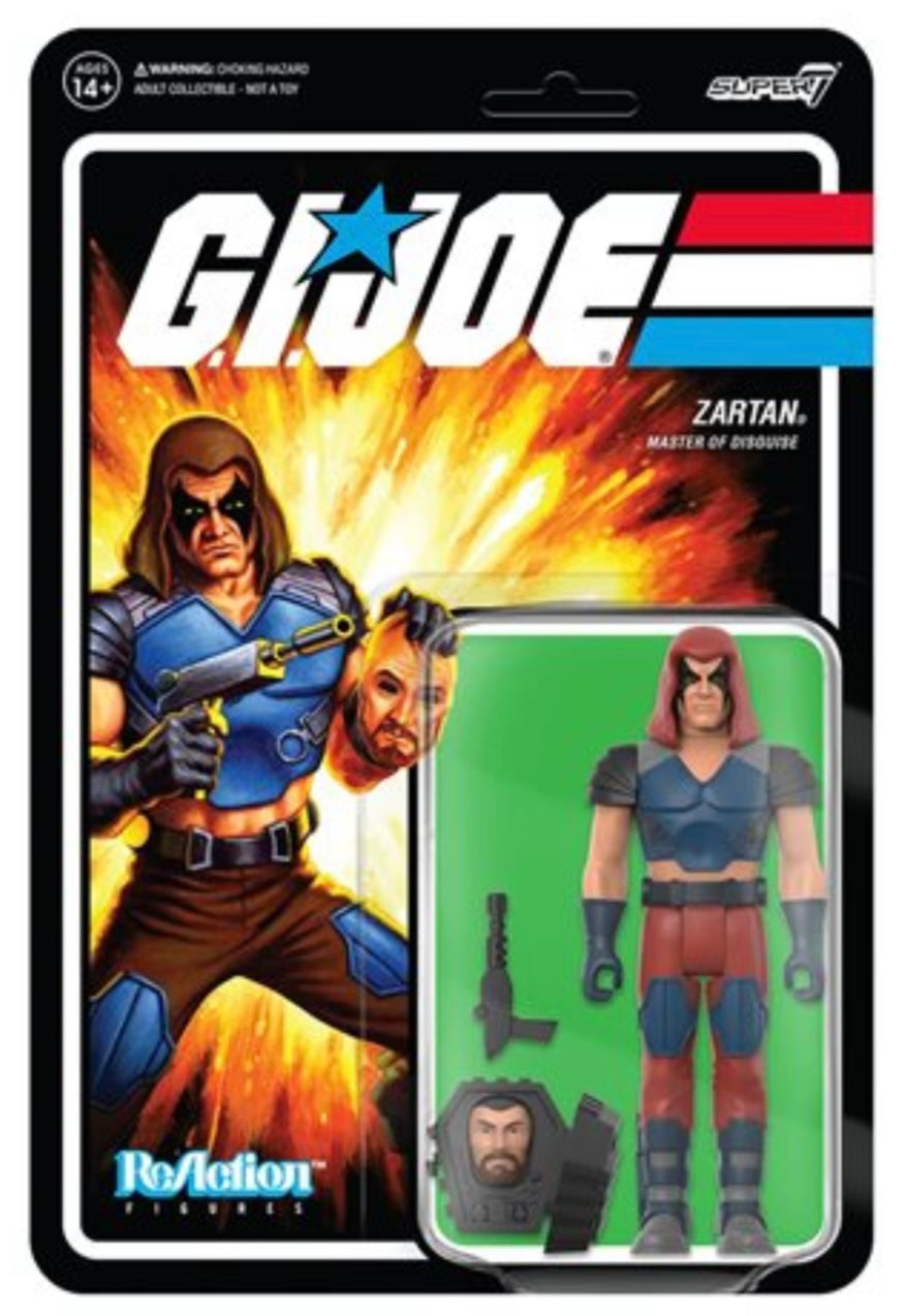 Sale - G.I. Joe Zartan 3 3/4-Inch ReAction Figure