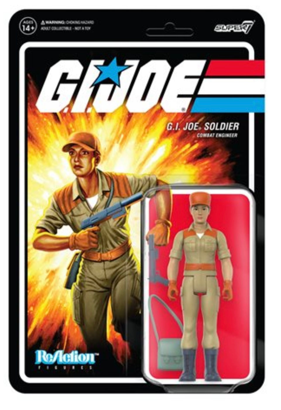 Sale - G.I. Joe Female Combat Engineer Short Hair 3 3/4-Inch ReAction Figure