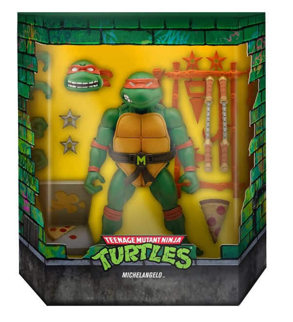 TMNT Ultimates Michelangelo 7-Inch Action Figure