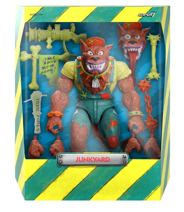 Toxic Crusaders Ultimates Junkyard 7-Inch Action Figure