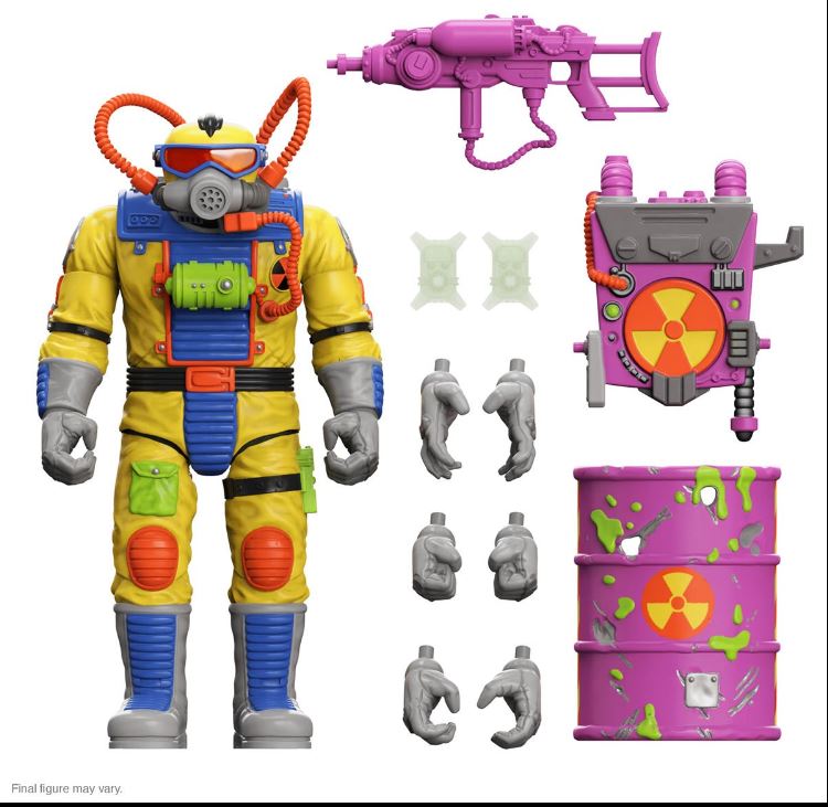 Toxic Crusaders Ultimates Radiation Ranger Action Figure