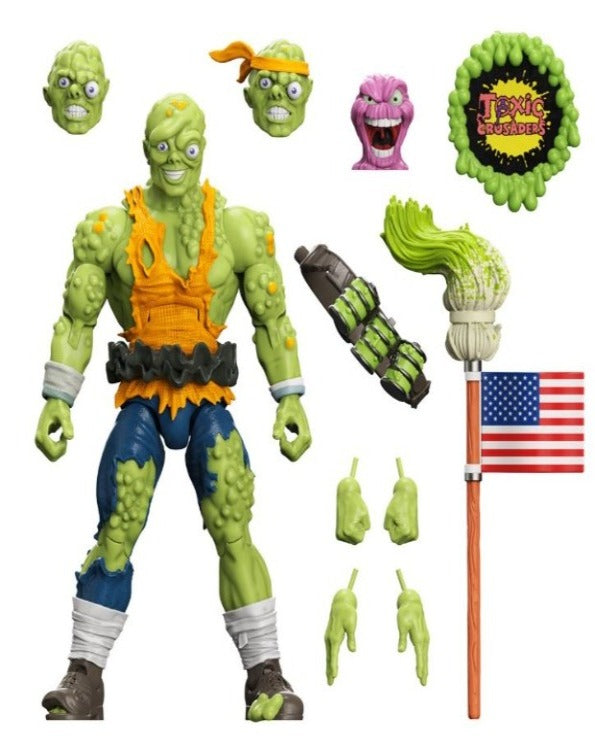 Toxic Crusaders Ultimates Toxie 7-Inch Action Figure