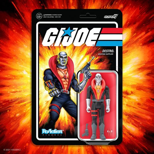 Sale - G.I. Joe Destro 3 3/4-Inch ReAction Figure