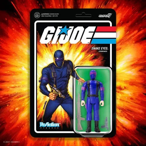 Sale - G.I. Joe Snake Eyes 3 3/4-Inch ReAction Figure