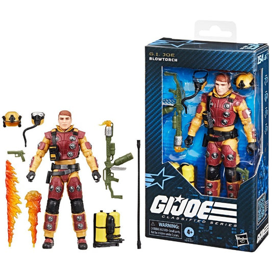 G.I. Joe Classified Series #154 Blowtorch 6-Inch Action Figure