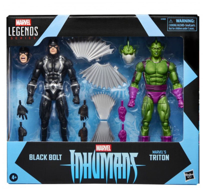 Marvel Legends Series Inhumans Black Bolt & Marvel’s Triton