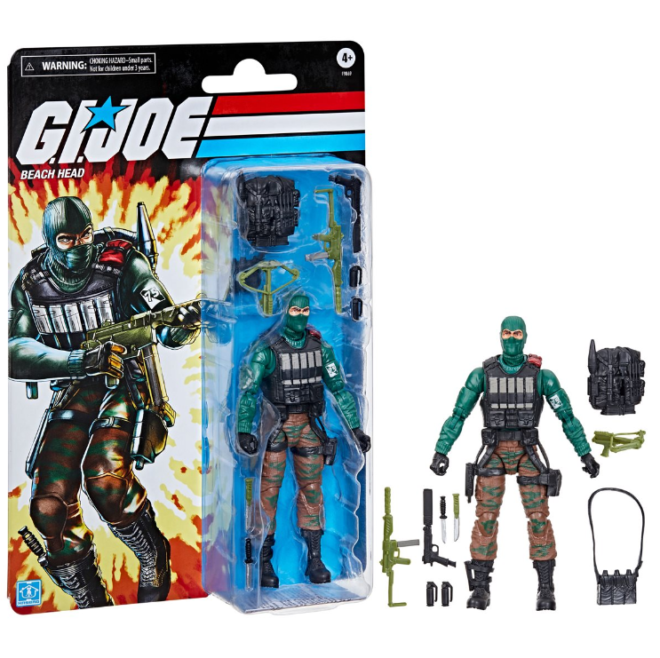 Message to preorder coming Aug 24 - G.I. Joe Classified Series Retro Cardback Beach Head 6-Inch Action Figure
