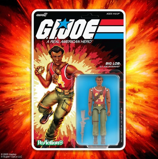 PRE-ORDER for Oct 25 - G.I. Joe Big Lob (Movie) 3 3/4-Inch ReAction+ Figure