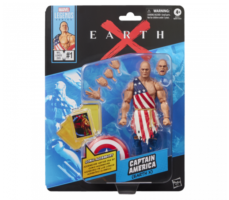 Pre-order deposit for Nov 2026 - Marvel Legends Series Captain America (Earth X) Avengers Action Figure