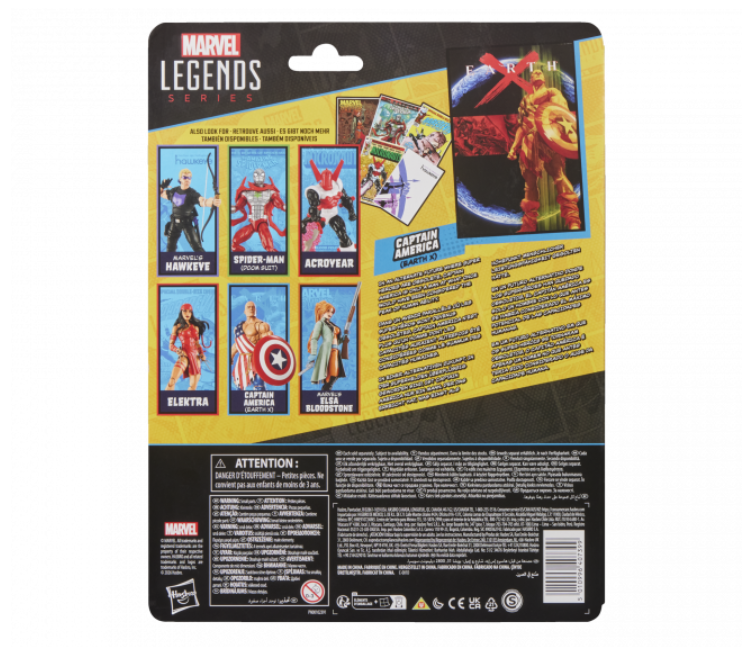 Pre-order deposit for Nov 2026 - Marvel Legends Series Captain America (Earth X) Avengers Action Figure