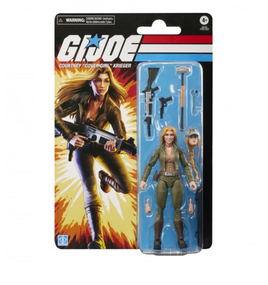 PRE-ORDER for Sep 25 - G.I. Joe Classified Series Retro Cardback Courtney Cover Girl Krieger