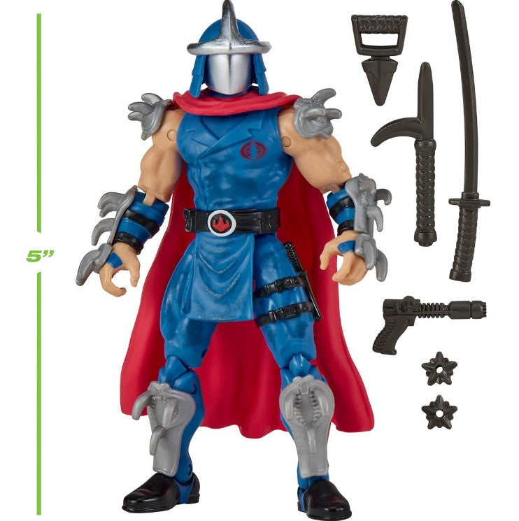 Teenage Mutant Ninja Turtles x G.I. Joe Shredder x Cobra Commander Action Figure
