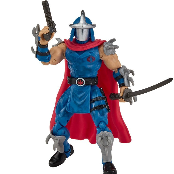 Teenage Mutant Ninja Turtles x G.I. Joe Shredder x Cobra Commander Action Figure