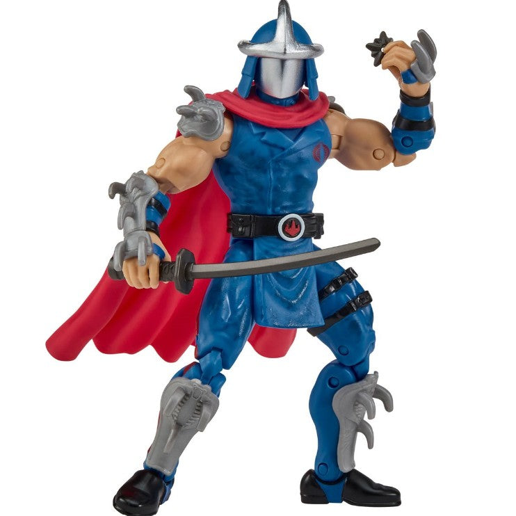 Teenage Mutant Ninja Turtles x G.I. Joe Shredder x Cobra Commander Action Figure