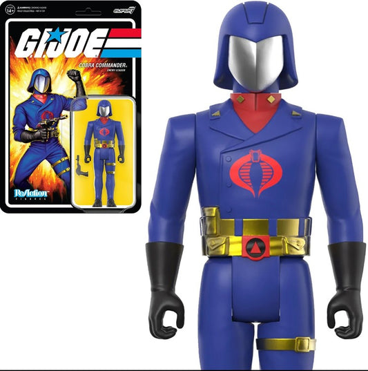 G.I. Joe Cobra Commander Navy ReAction Figure