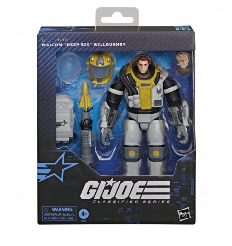Preorder due Oct 2026 - G.I. Joe Classified Series #206, Malcom "Deep Six" Willoughby
