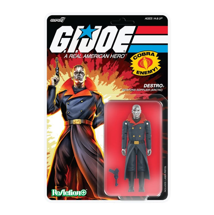 PRE-ORDER for Oct 25 - G.I. Joe Arctic Destro (Movie) 3 3/4-Inch ReAction+ Figure
