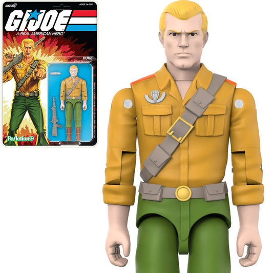 PREORDER Jan 25 - G.I. Joe Reaction+ Duke 3.75" O-Ring Figure