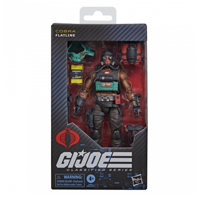 Preorder due Jan 27 - G.I. Joe Classified Series #232, Flatline, Dreadnok Action Figure