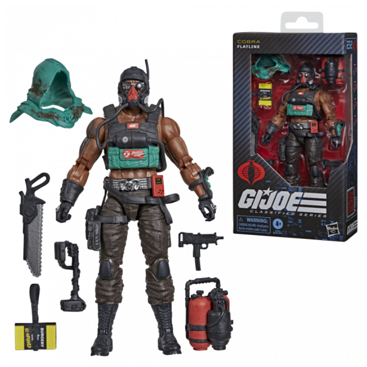 Preorder due Jan 27 - G.I. Joe Classified Series #232, Flatline, Dreadnok Action Figure