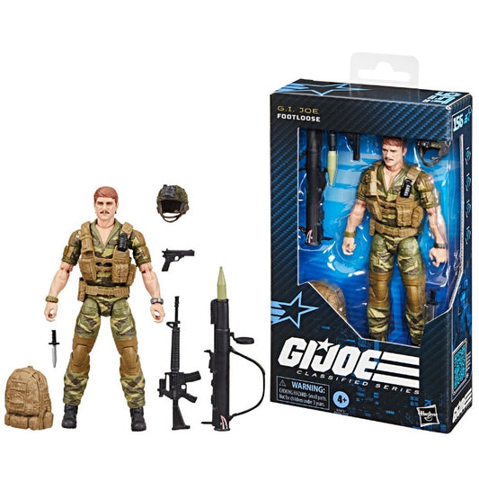 G.I. Joe Classified Series #156 Footloose 6-Inch Action Figure