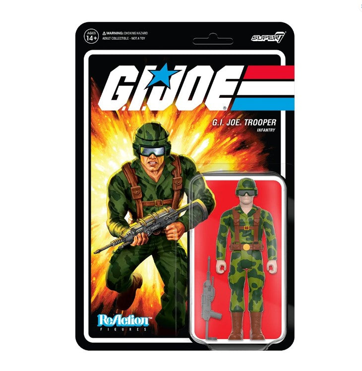 G.I. Joe Camo Greenshirt Laser Rifle (Pink) Figure
