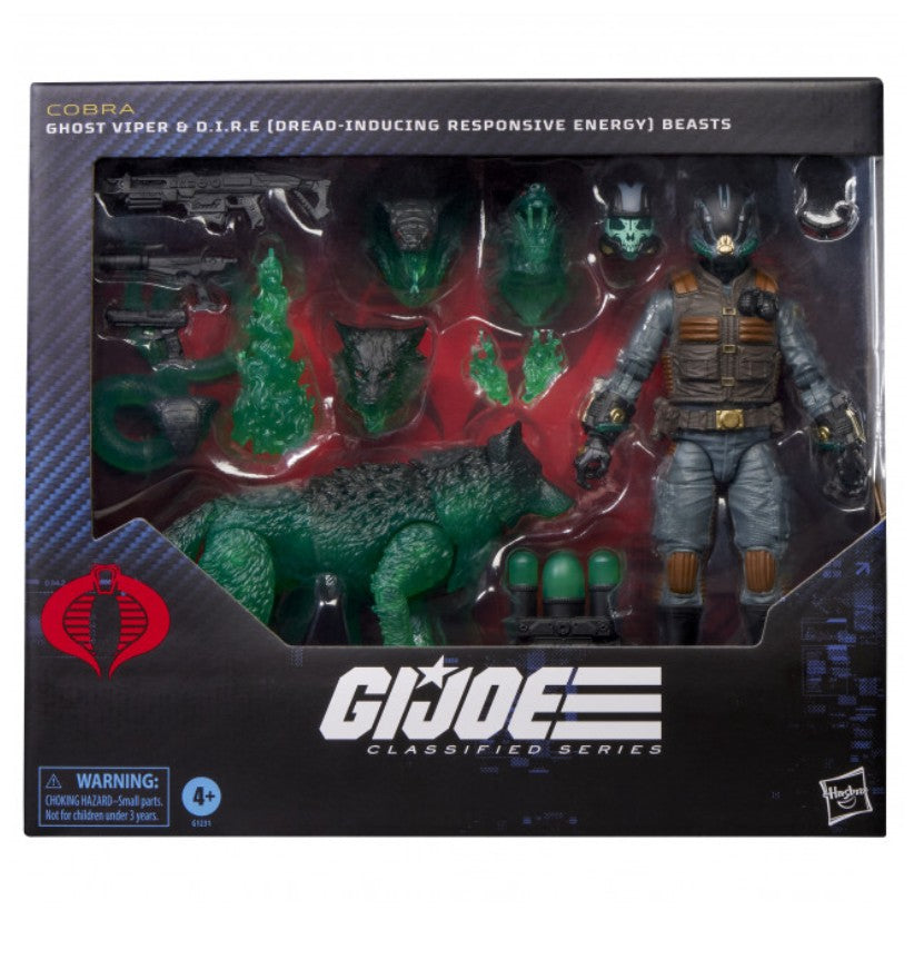 G.I. Joe Classified Series #170, Ghost Viper & D.I.R.E. (Dread-Inducing Responsive Energy) Beasts