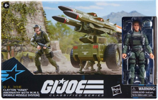 PRE-ORDER for Nov 25 - G.I. Joe Classified Series #182, Clayton “Hawk” Abernathy with M.M.S. (Mobile Missile System)