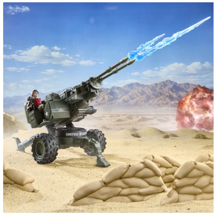 Preorder due Sept 2026 - G.I. Joe Classified Series #213, James "Grand Slam" Barney & H.A.L. Heavy Artillery Laser
