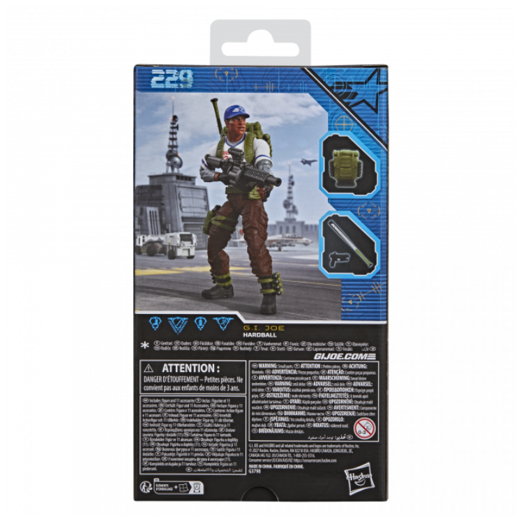 Preorder due Jan 27 - G.I. Joe Classified Series Hardball Action Figure #229