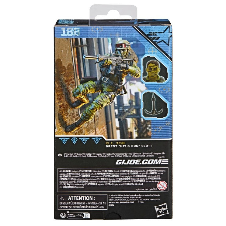 G.I. Joe Classified Series #188, Brent “Hit & Run” Scott
