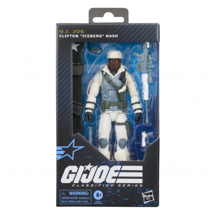 Preorder due Sep 2026 - G.I. Joe Classified Series #207, Clifton "Iceberg" Nash