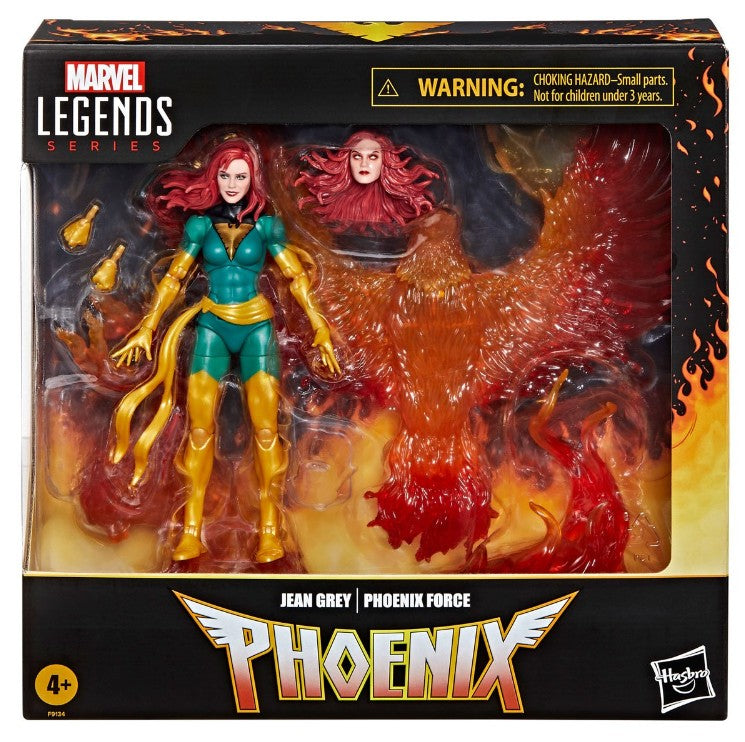 X-Men Marvel Legends Series Jean Grey with Phoenix Force Deluxe 6-Inch Action Figure