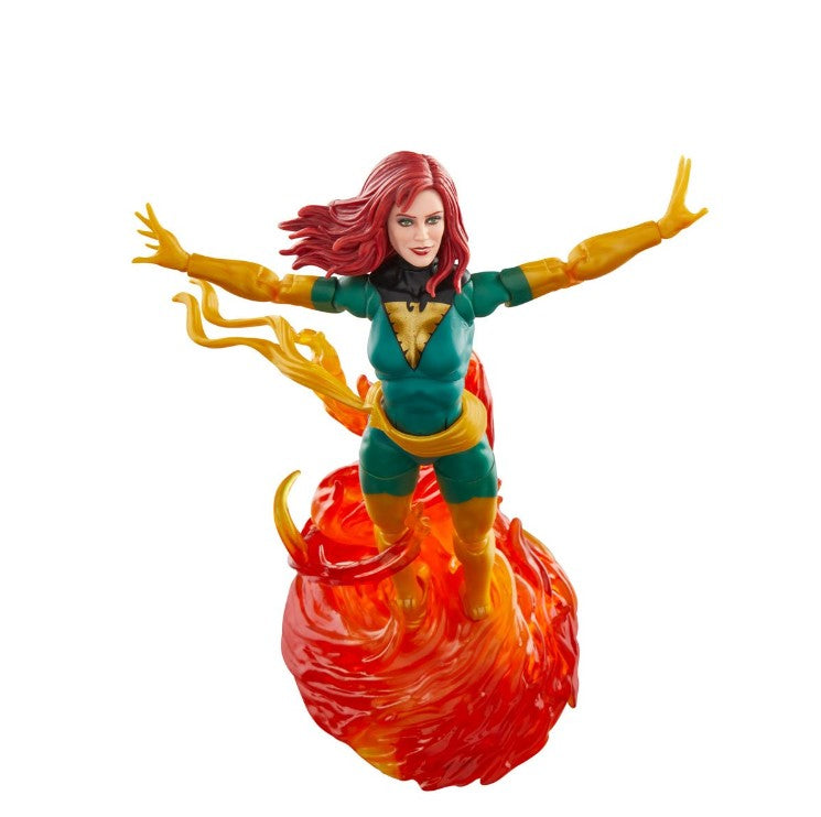 X-Men Marvel Legends Series Jean Grey with Phoenix Force Deluxe 6-Inch Action Figure