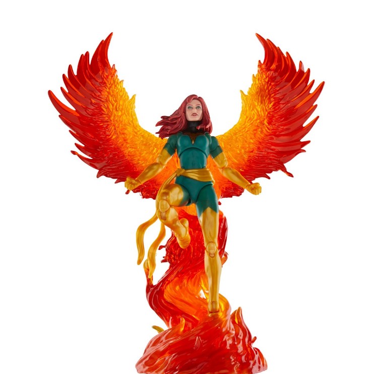 X-Men Marvel Legends Series Jean Grey with Phoenix Force Deluxe 6-Inch Action Figure