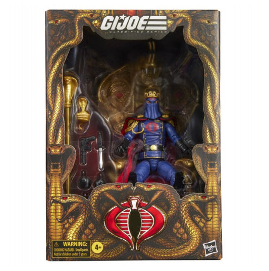 Preorder due Oct 2026 - G.I. Joe Classified Series #221, Cobra Commander in Dress Uniform & Throne